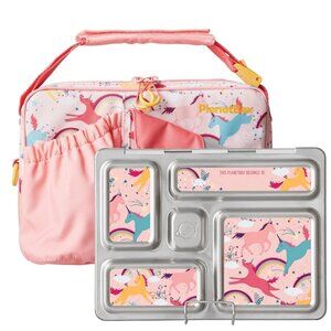 PLANETBOX Unicorn Magic Lunchbox & Rover Stainless Steel Bento Box Set